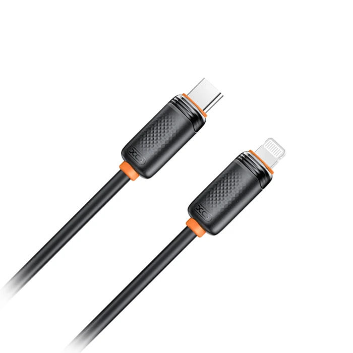 Καλώδιο USB-C (male) σε Lightning (male) XO NB-Q302A 1.0m Μαύρο