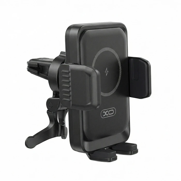 XO WX046 Wireless Car Phone Holder with 15W Qi Wireless Charger