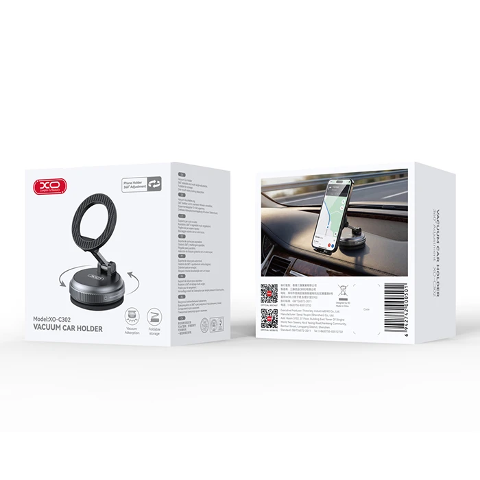 XO 360° Rotating Magnetic Car Phone Mount (Model C302)