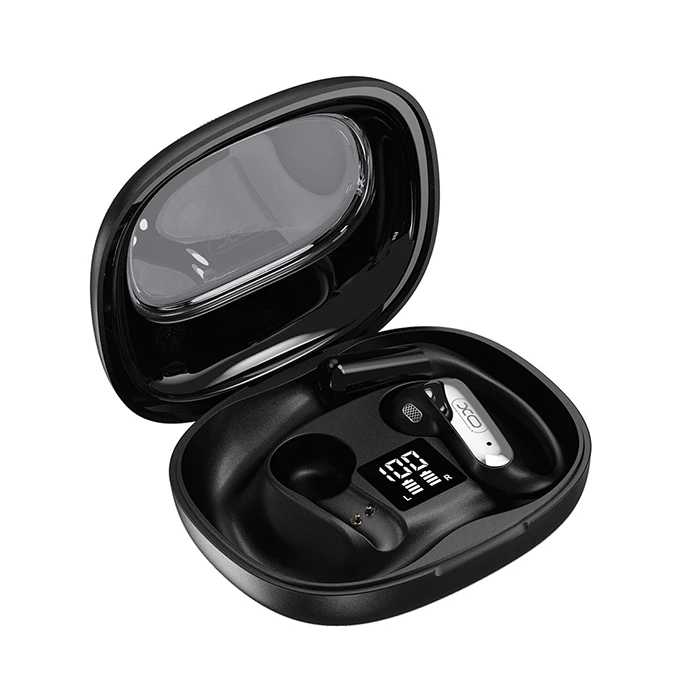 XO G49 In-ear Bluetooth Ακουστικά με Θήκη Φόρτισης και LED Οθόνη - Μαύρο