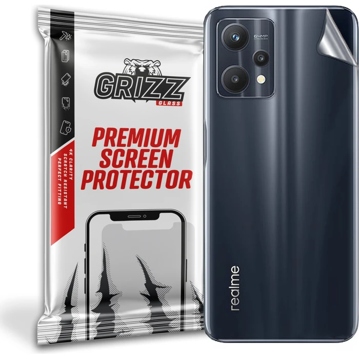 GrizzGlass UltraSkin Realme V25