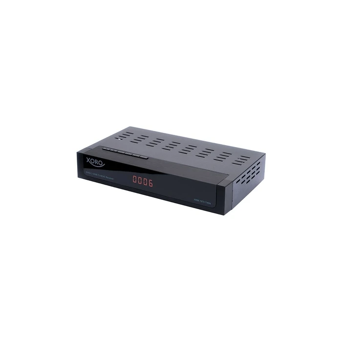 Xoro Receiver HRM 7670 Twin HD DVB-C/T2 PVR-Ready black