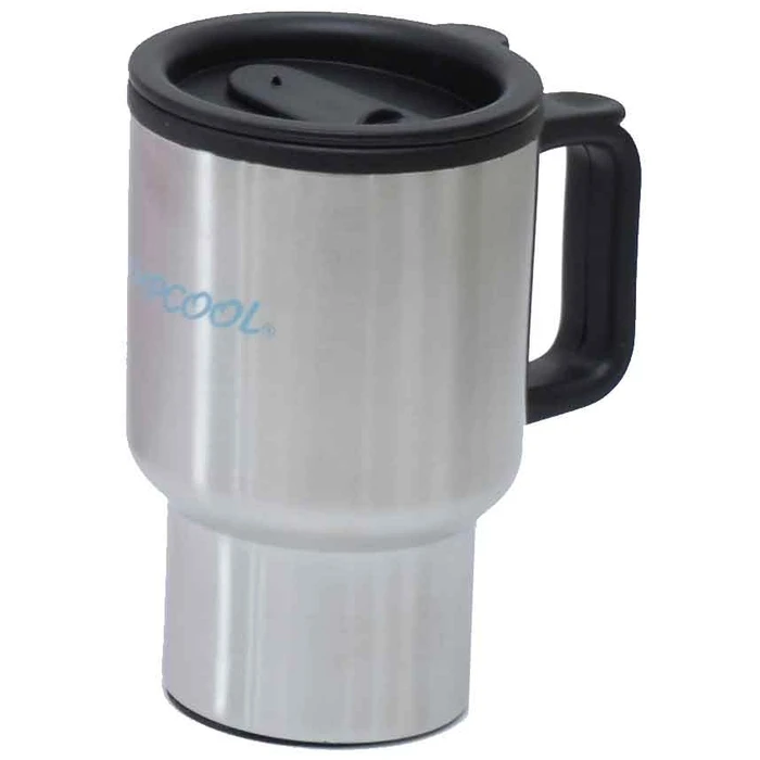 CAMPCOOL Stainless Steel Thermal Mug (450 ml) with Lid