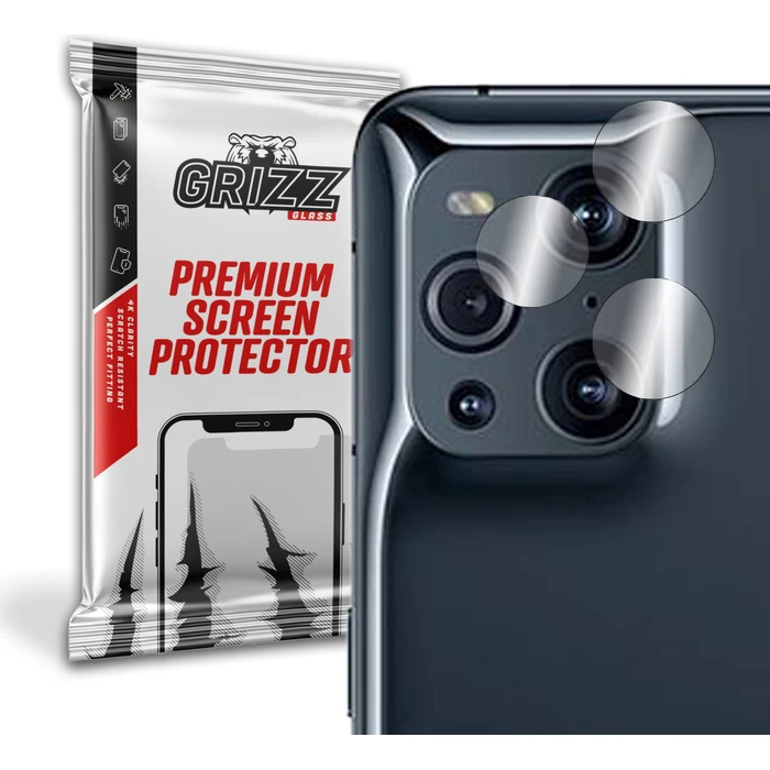GrizzGlass HybridGlass Camera Oppo Find X3 5G