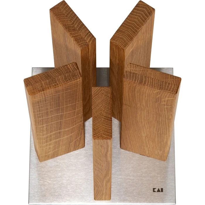 KAI Magnet Knife Block Stonehenge Oak (STH-3)