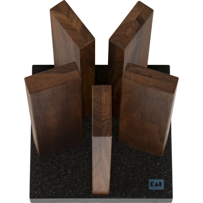 Kai Magnetic Wooden Knife Block STH-4.4