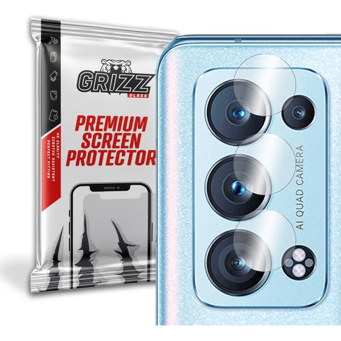 GrizzGlass HybridGlass Camera Oppo Reno 6 PRO 5G CPH2247