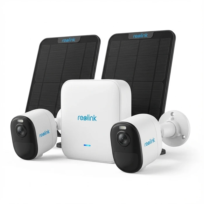 Σύστημα Παρακολούθησης Reolink Hub 1 with 2x Argus B350 + 2x Solarpanel