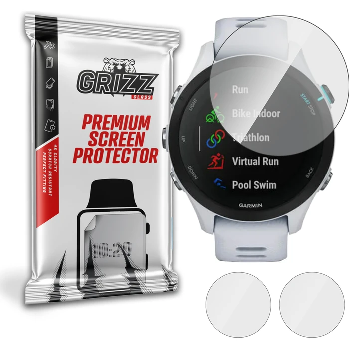 GrizzGlass HybridGlass Garmin Forerunner 255s