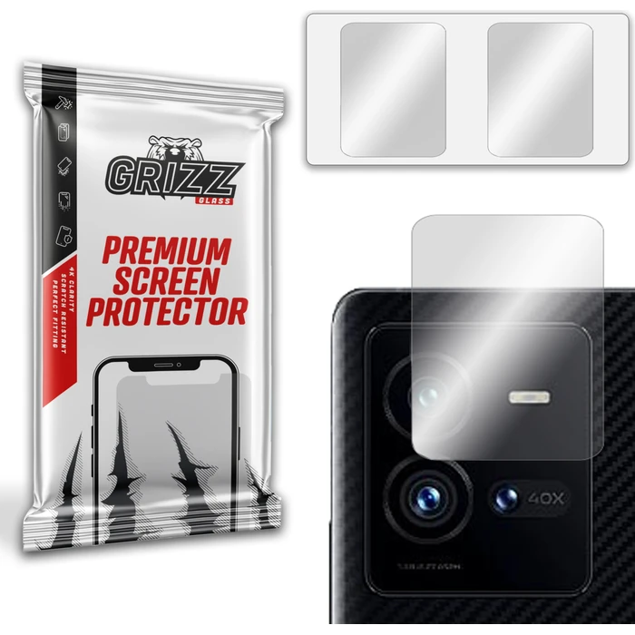 GrizzGlass HybridGlass Camera vivo iQOO 10 Pro