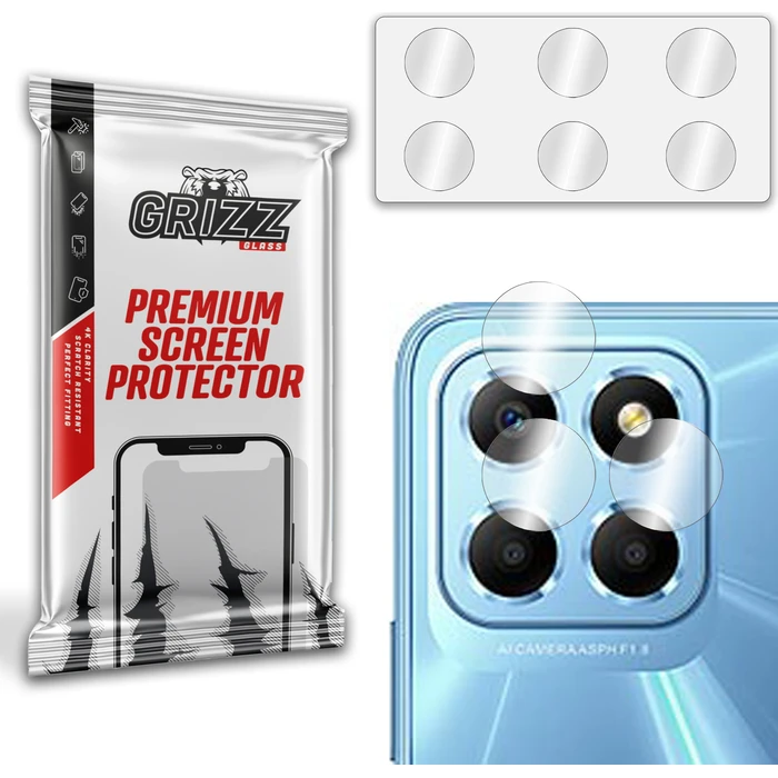 GrizzGlass HybridGlass Camera Honor X8 5G