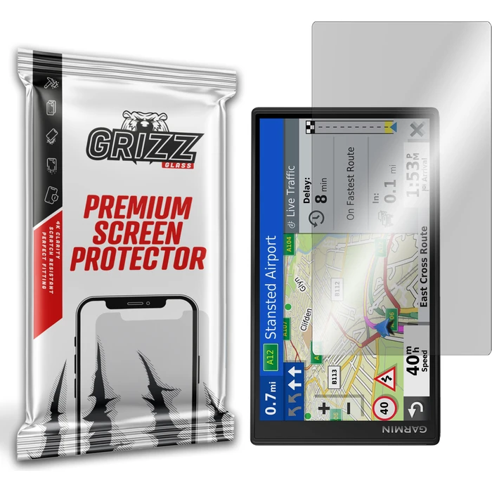 GrizzGlass HybridGlass Garmin DriveSmart 61 LMT-S Wifi Europa