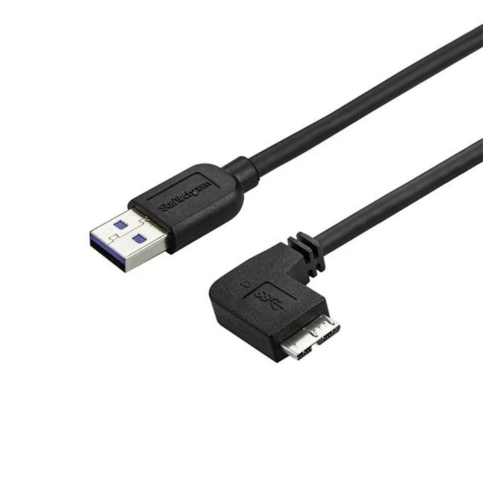 Καλώδιο USB σε Micro USB Startech USB3AU2MRS Μαύρο