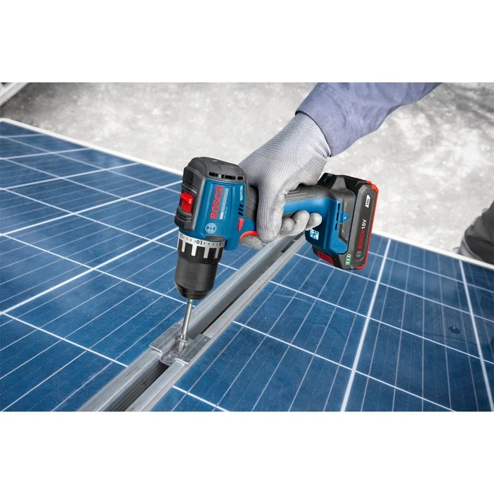 Bosch GSR 18V-52 (06019S0025) Δραπανοκατσάβιδο Brushless - Σετ με 2x GBA 18V 2.0Ah, GAL 18V-20, L-Case
