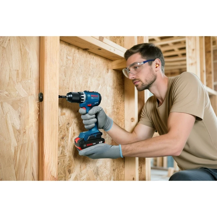 Bosch GSR 18V-52 (06019S0025) Δραπανοκατσάβιδο Brushless - Σετ με 2x GBA 18V 2.0Ah, GAL 18V-20, L-Case