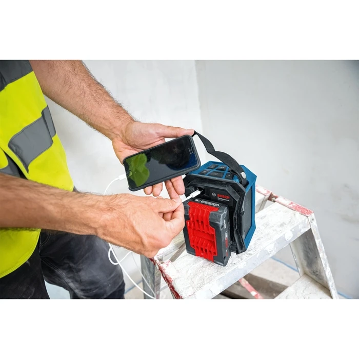 Bosch PRO GPB 18V-1 C Ηχείο Bluetooth 11W Μπλε
