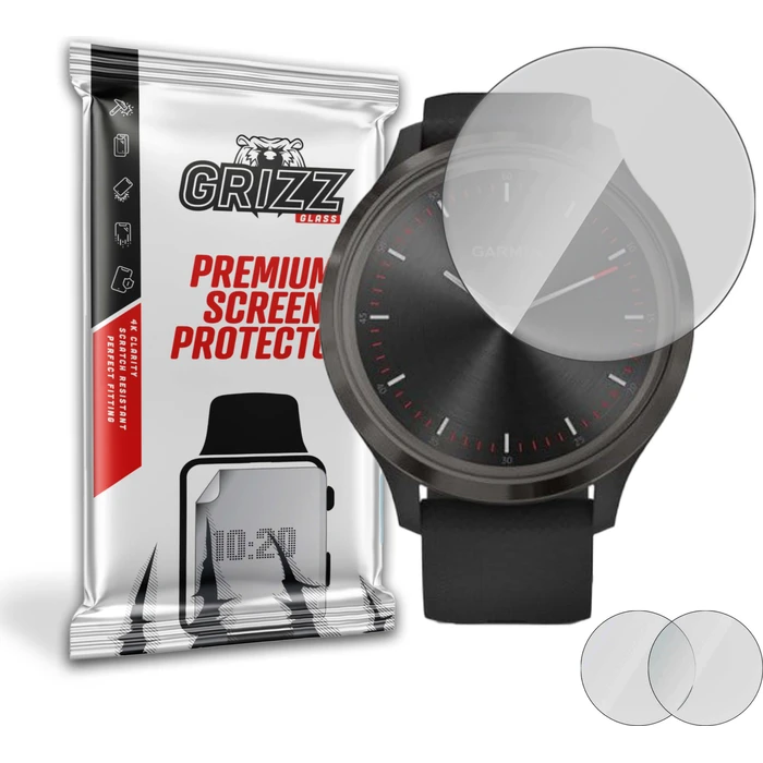 GrizzGlass PaperScreen Garmin Vivomove 3