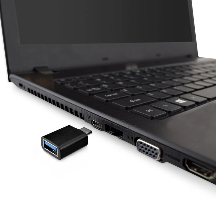 Αντάπτορας USB C σε USB V7 V7U3C2A-BLK-1E