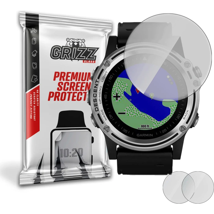 GrizzGlass PaperScreen Garmin Descent Mk1