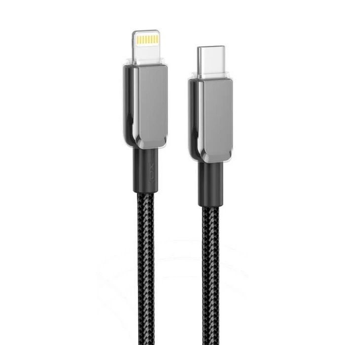 Καλώδιο Φόρτισης Xo Nb-Q250a Typec Σε Lightning, 27w, Μαύρο