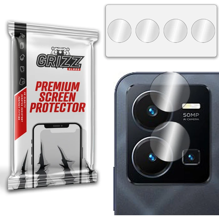 GrizzGlass HybridGlass Camera Vivo Y35 4G