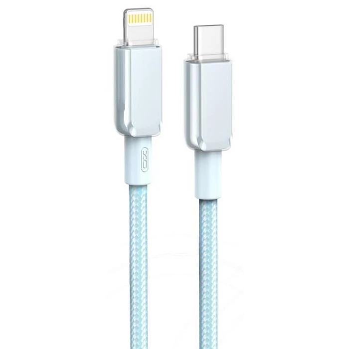 Καλώδιο Φόρτισης Xo Nb-Q250a Typec Σε Lightning, 27w, Γαλάζιο