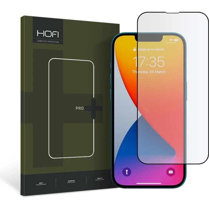 Hofi Glass Pro+ Apple iPhone 13 / 13 Pro / 14 / 16e / 17e Black