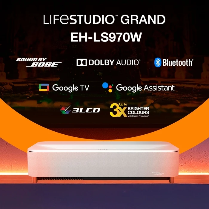 Epson Lifestudio Grand Plus EH-LS970W White Projector