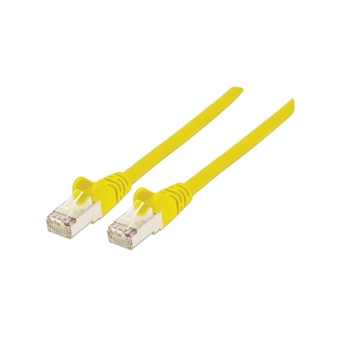 INTELLINET RJ45 Patch Cable S/FTP Cat6 Copper LSZH 15m Yellow (MPN 735902)