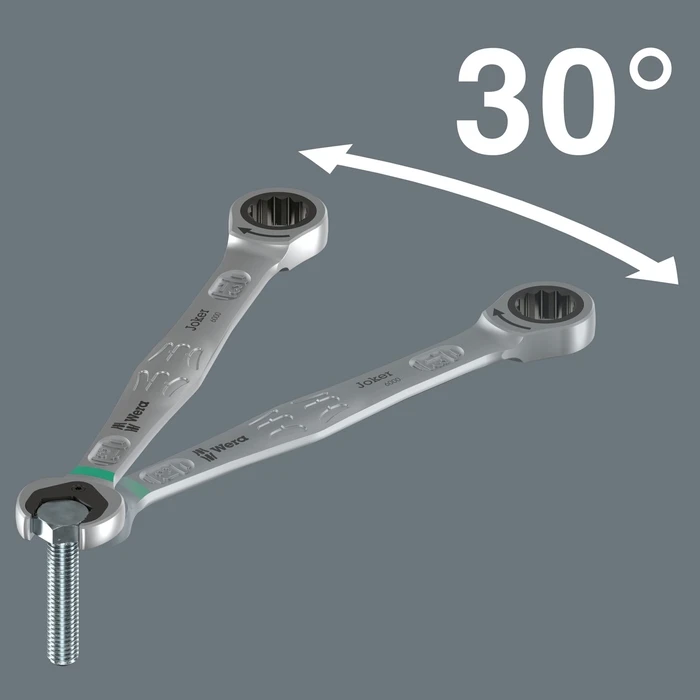 Wera 11-Piece Metric Wrench Set 8–19 mm (05150120001)