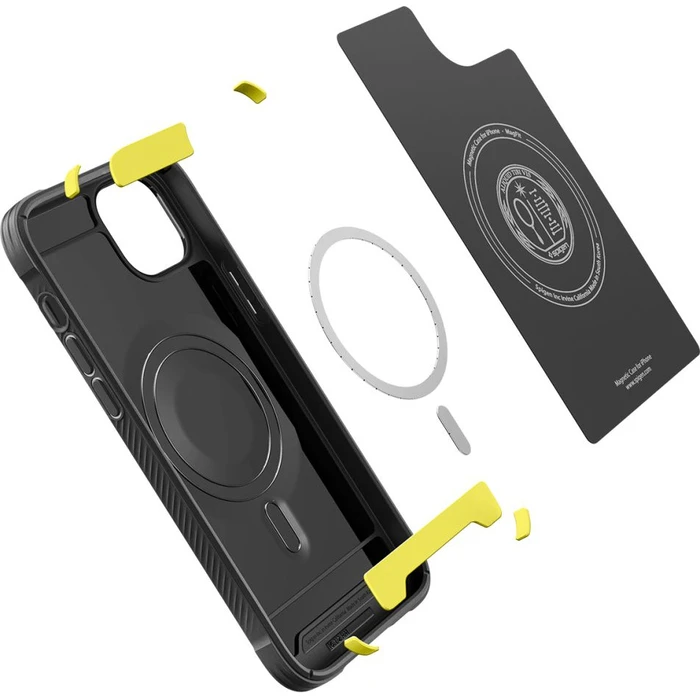 Spigen Rugged Armor Mag MagSafe Apple iPhone 14 Matte Black