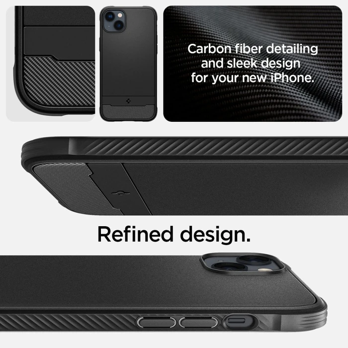 Spigen Rugged Armor Mag MagSafe Apple iPhone 14 Matte Black