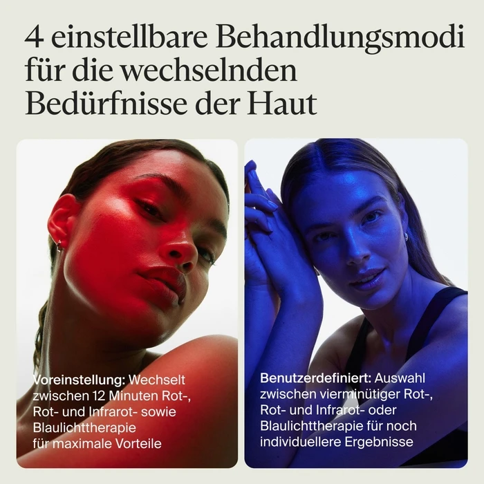 Therabody TheraFace Mask Glo — LED & Infrared Phototherapy Face Mask for Anti-Aging