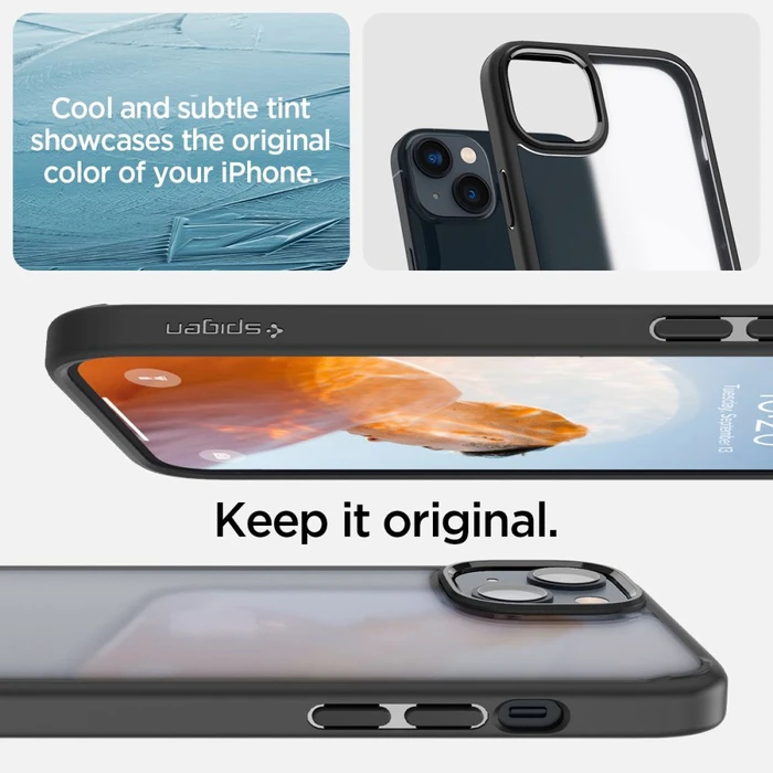Spigen Ultra Hybrid Apple iPhone 14 Plus / 15 Plus Frost Black