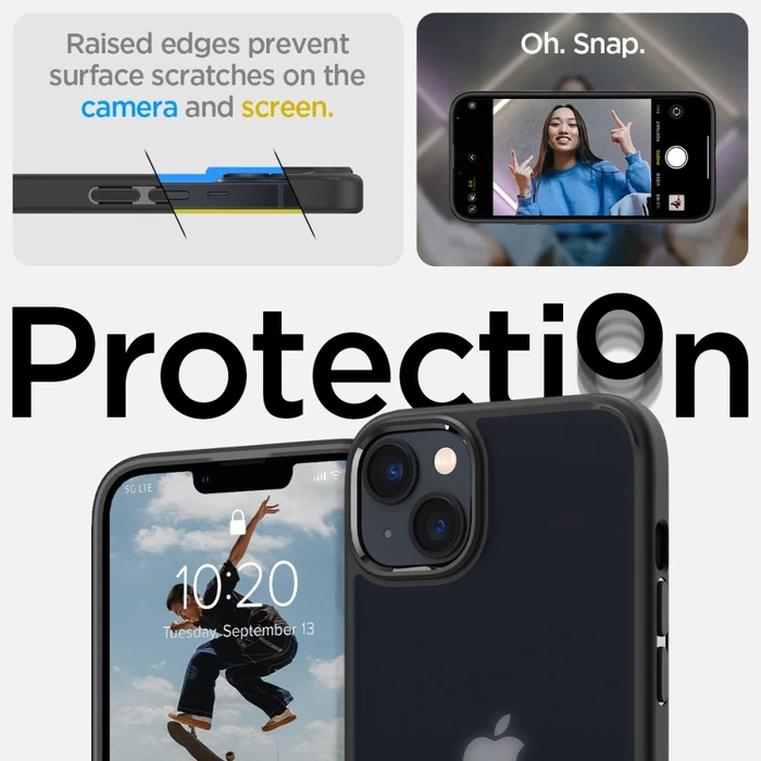 Spigen Ultra Hybrid Apple iPhone 14 Plus / 15 Plus Frost Black