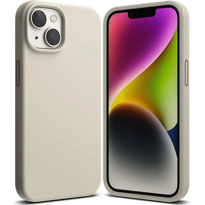 Ringke Silicone Apple iPhone 14 Plus / 15 Plus Stone