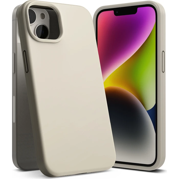 Ringke Silicone Apple iPhone 14 Plus / 15 Plus Stone