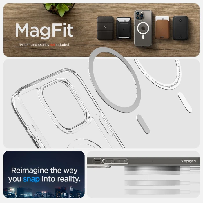 Spigen Ultra Hybrid Mag MagSafe Apple iPhone 14 Pro White