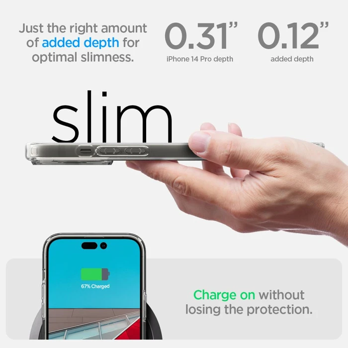 Spigen Ultra Hybrid Mag MagSafe Apple iPhone 14 Pro White