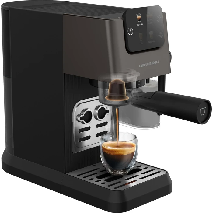 Grundig KSM 6430 Delisia Coffee Series (DC5300) - Semi‑automatic Espresso Machine with Milk Frother