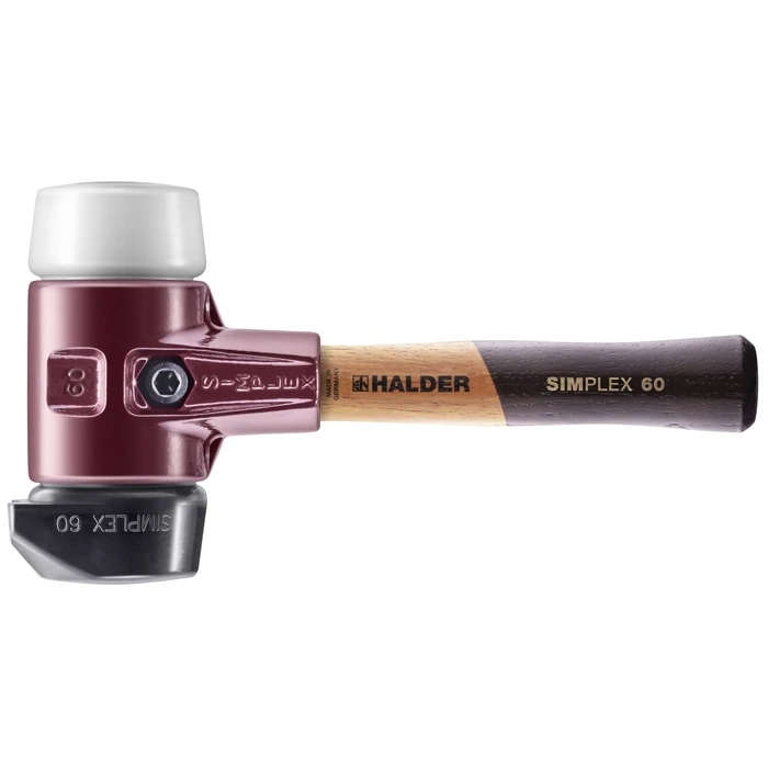 Halder SIMPLEX Schonhammer 60 mm (Rubber / Superplastic)