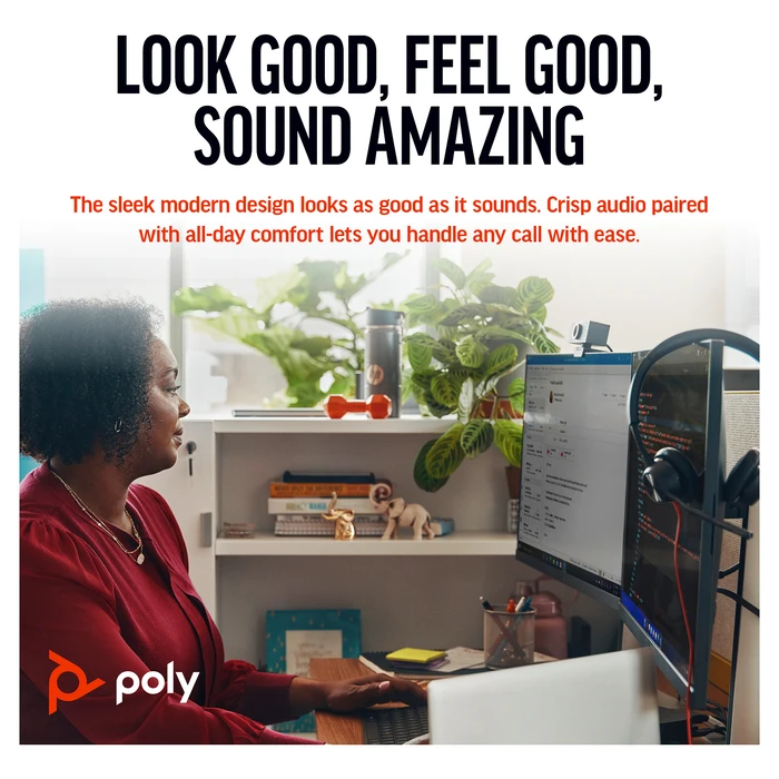 Ακουστικά VOIP HP Poly Blackwire C3315 Mono USB-C/A & 3.5 mm