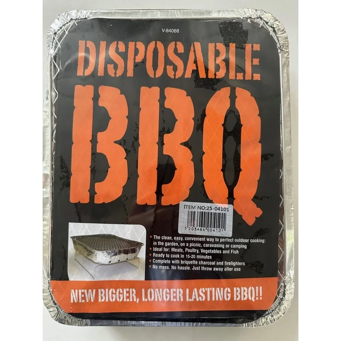 Velco Single-use Aluminum Grill 31 x 24.5 x 5 cm