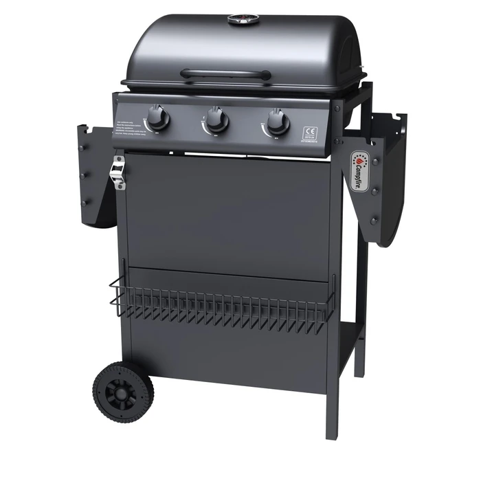 Campfire 3-Burner Gas Barbecue Grill (LPG)