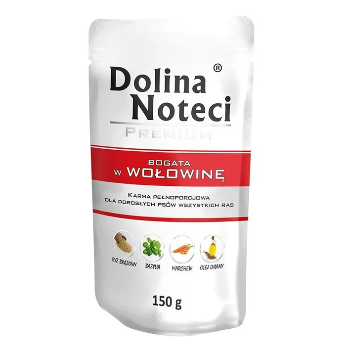 Υγρή Τροφή Σκύλων Dolina Noteci 5902921300779 moist Beef Adult 150 g