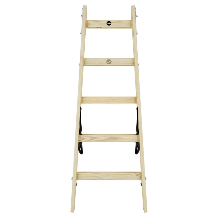 Hailo H40 StandardLine 2x5 Aluminium Double-Sided Step Ladder, 40 cm