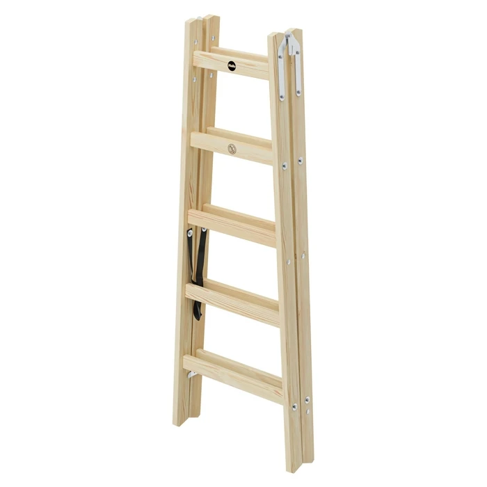 Hailo H40 StandardLine 2x5 Aluminium Double-Sided Step Ladder, 40 cm