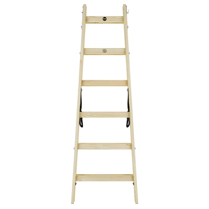 Hailo H40 StandardLine 2x6 Aluminium Double-sided Step Ladder (Model 8765601)