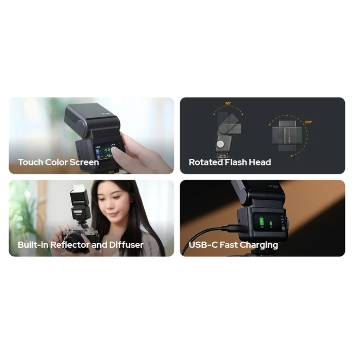 Godox iT32O Kit - iT32 mini φλας με Trigger X5 για Olympus/Panasonic MFT