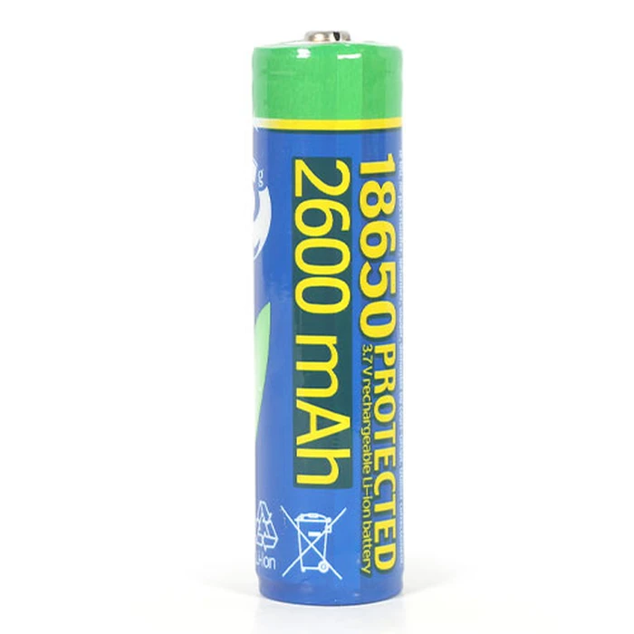Επαναφορτιζόμενη Μπαταρία Energenie LITHIUM-ION 18650 PROTECTED 2600 mAh